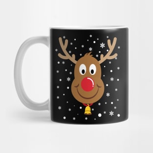 'CHRISTMAS REINDEER' Cool Snowflakes Costume Mug